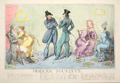 Turisti moderni, pub. 1835 da John Phillips